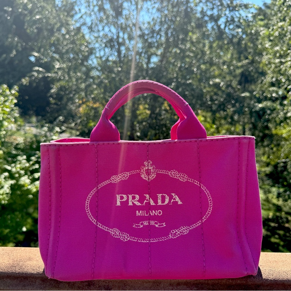 Mini Pink Prada Tote!!!